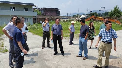 代勇一行到局都江堰市基地進(jìn)行安全大檢查 