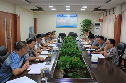 瀘州納溪區(qū)副區(qū)長陳小平一行蒞臨工程局協(xié)調(diào)解決黃桷壩水利工程有關(guān)問題