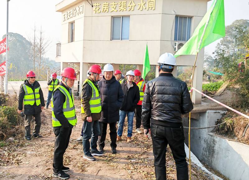 公司紀(jì)委赴都江堰灌區(qū)“十四五”續(xù)建配套與現(xiàn)代化改造工程施工第六標(biāo)段開展檢查督導(dǎo)工作