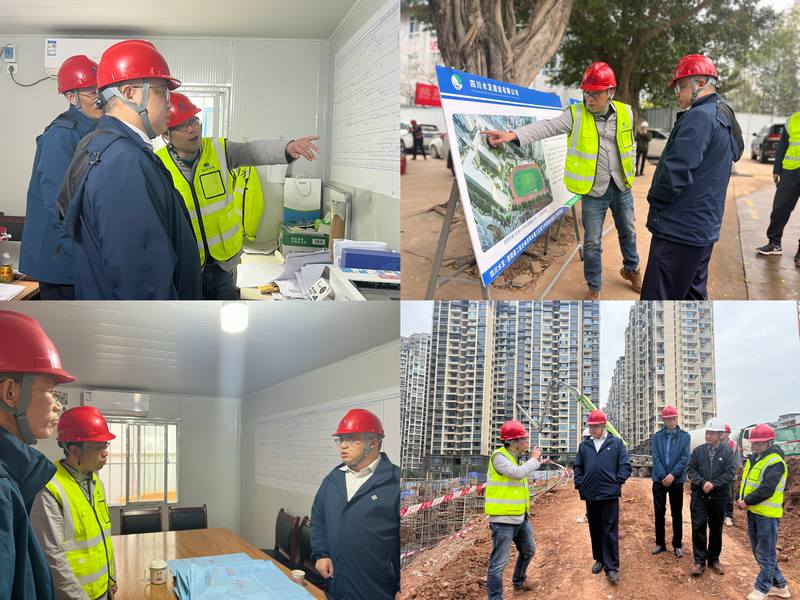 強化安全質(zhì)量管控，打造優(yōu)質(zhì)放心工程——羅雪赴資陽市雁江區(qū)六中校舍重建工程項目開展現(xiàn)場檢查督導(dǎo)